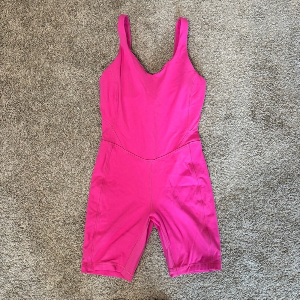 Lululemon align Sonic Pink Romper